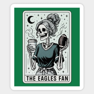 Philadelphia Eagles Shirts Halloween Tarot Skeleton The Eagles Fan M5759 Magnet